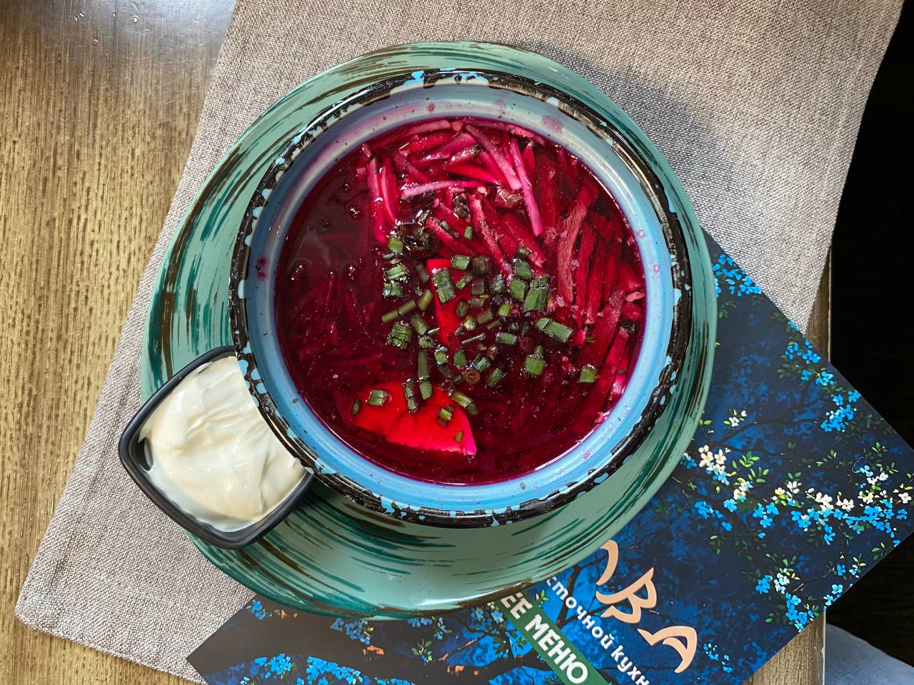 Свекольник с говядиной