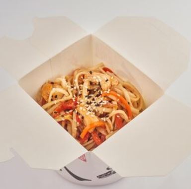 Лапша Удон с курицей