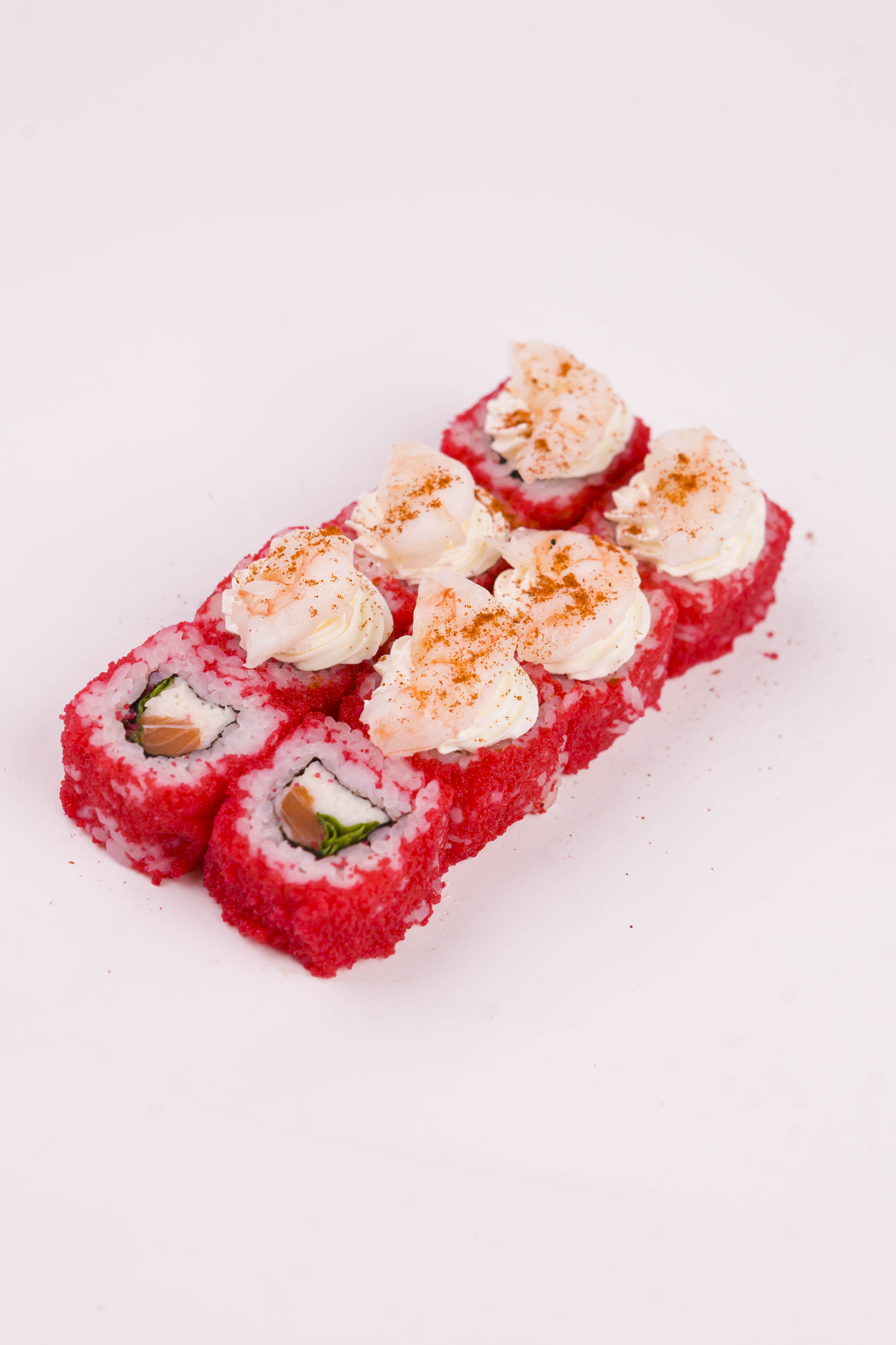 Ролл Креветка+Лосось