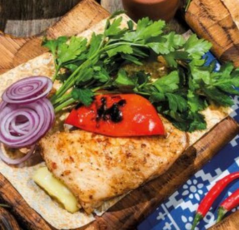 Филе куриное, фаршированное сыром