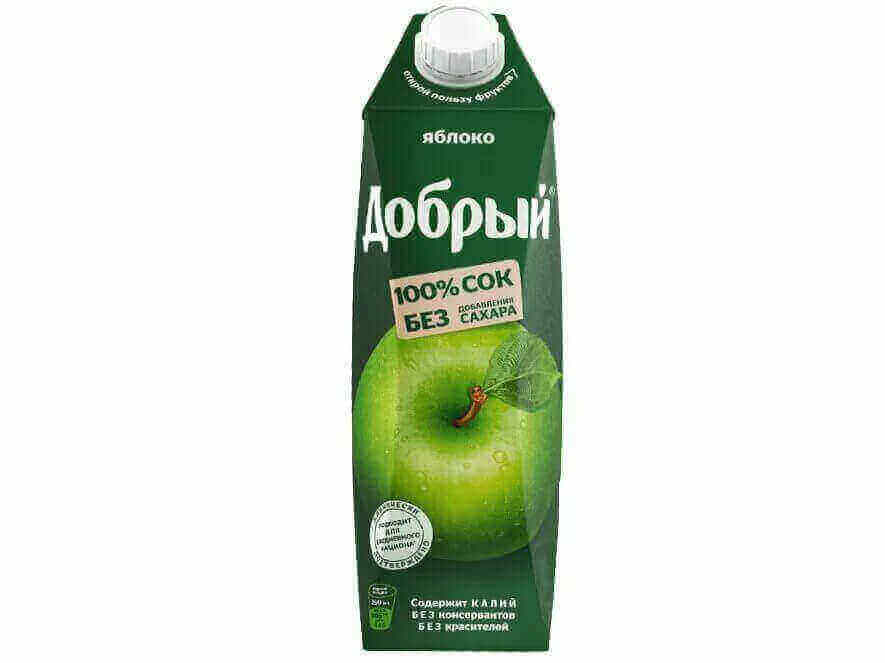 Добрый сок 1л