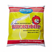 Биокефир 2,5% 0,5л 