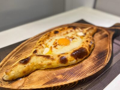 Хачапури по-аджарски мини