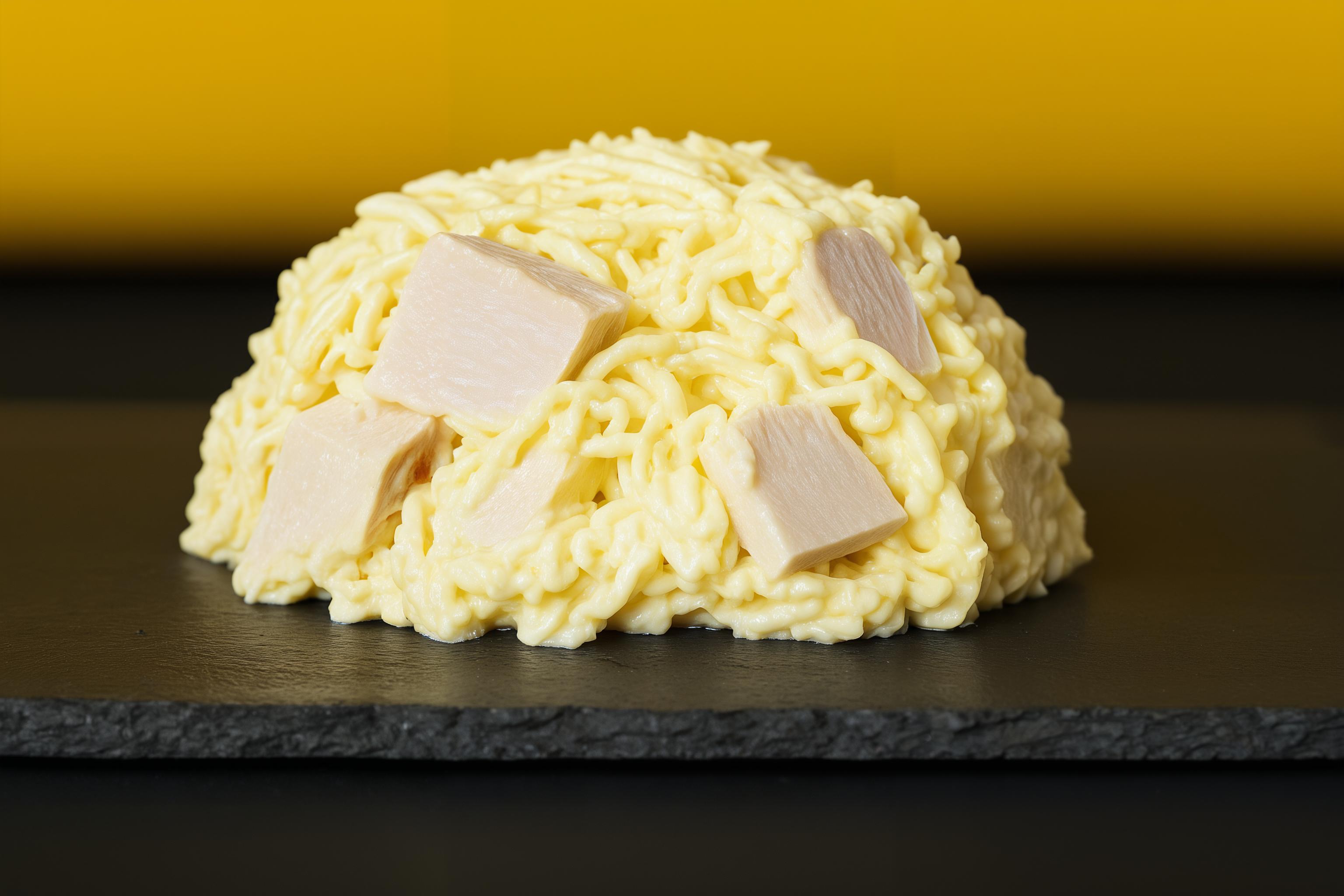 Салат из рульки с сыром