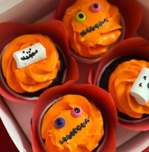 4 Капкейка Хеллуин