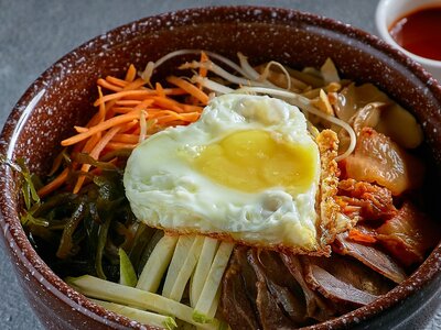 Китайский Пибимпаб с курицей