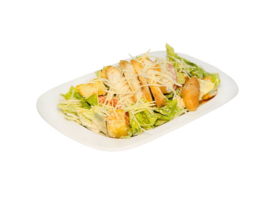 Салат Цезарь с курицей