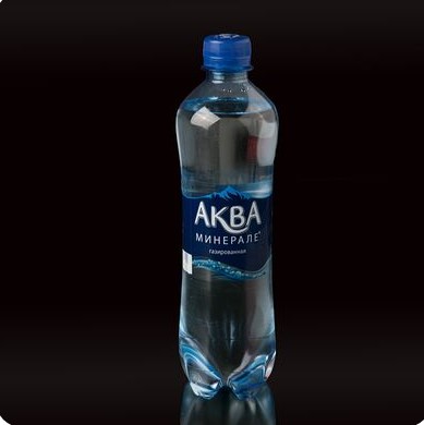 Аква минерали 0,5л (Газированая)