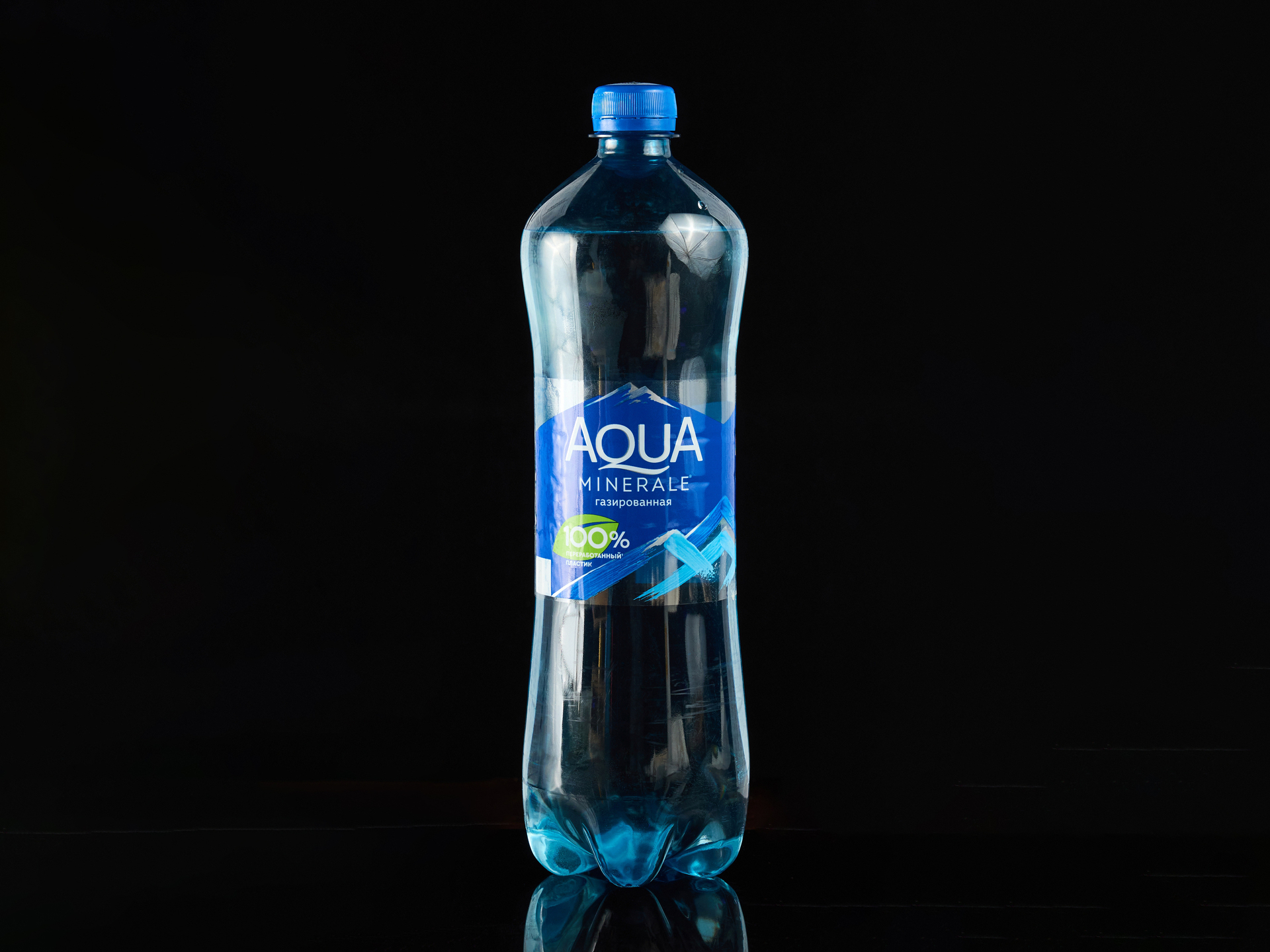 BonAqua с газом 1л.