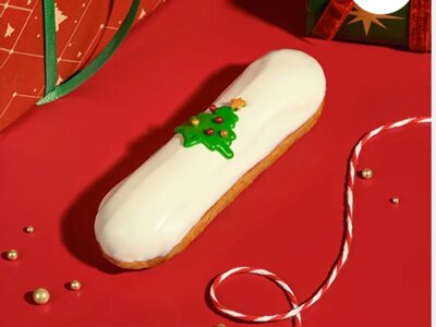 Эклер Сливочный Новогодний