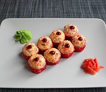 Запеченный Сырный с лососем