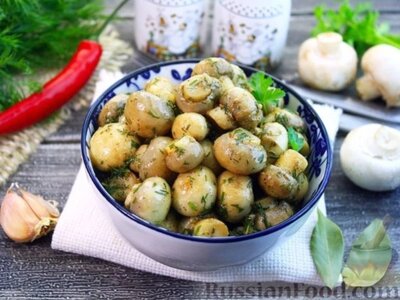 Маринованные шампиньоны