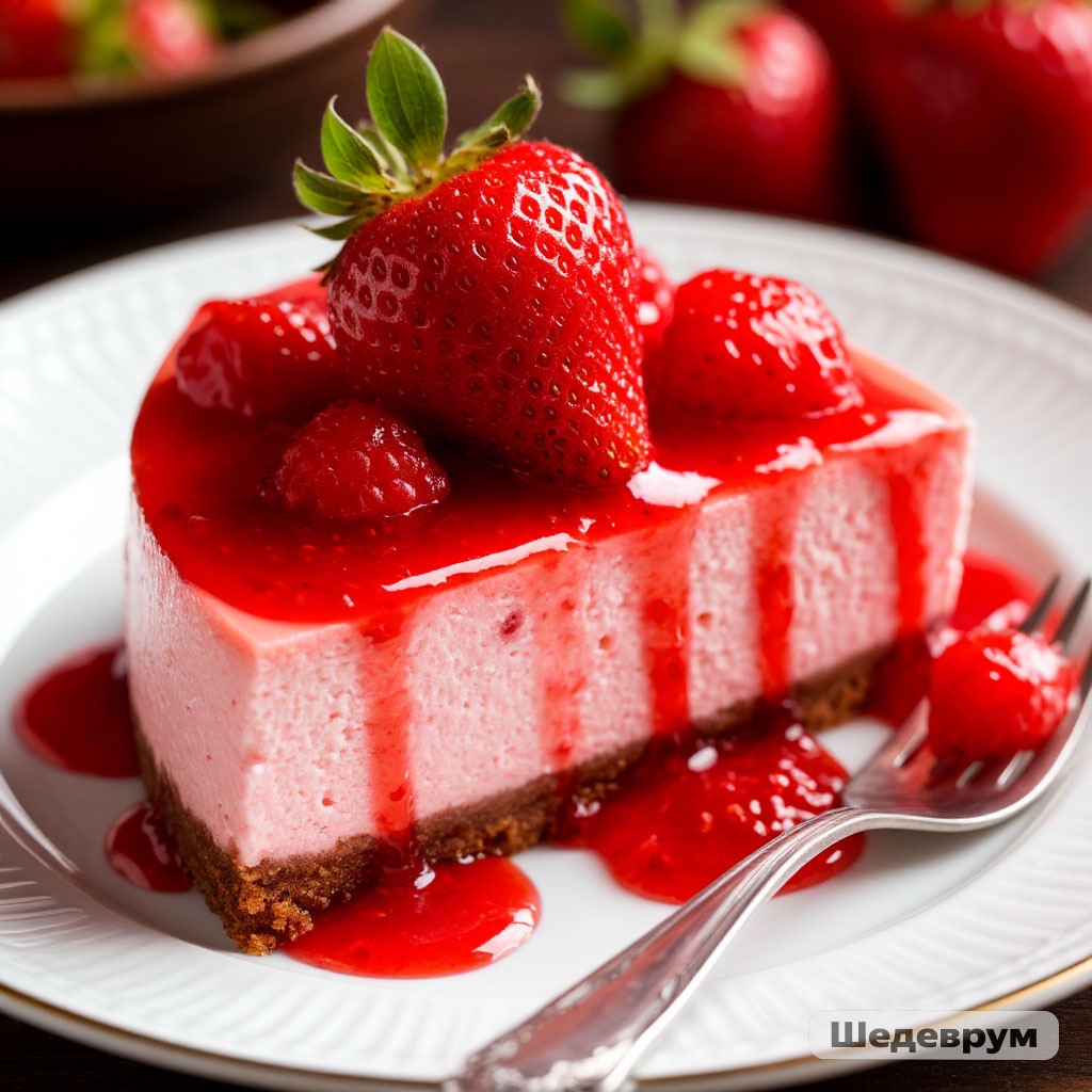 Чизкейк "Клубничный"