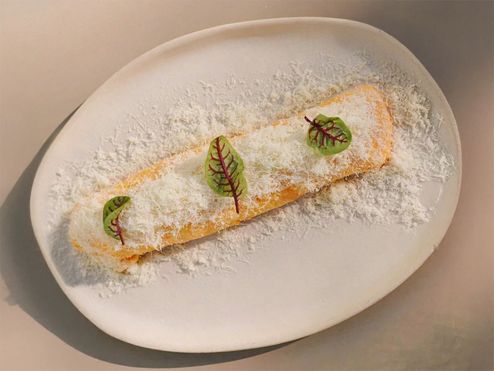 Омлет с пармезаном