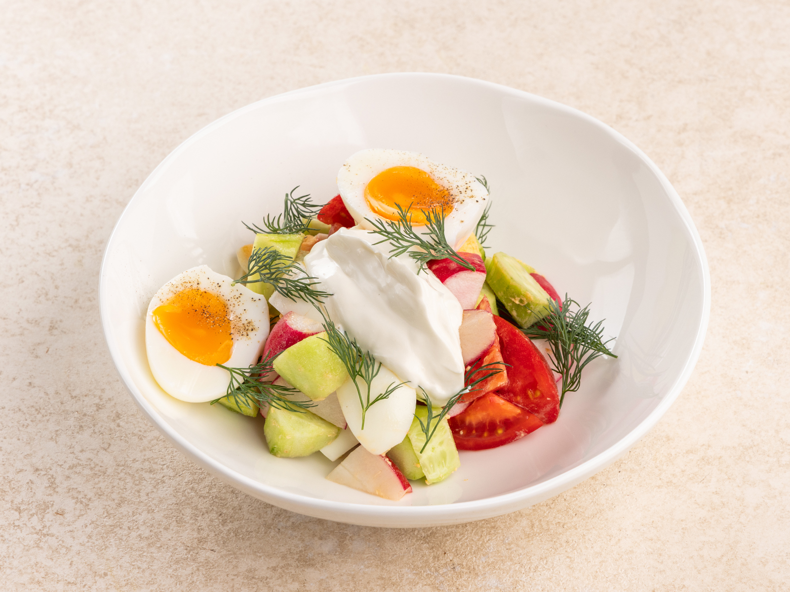 Деревенский салат