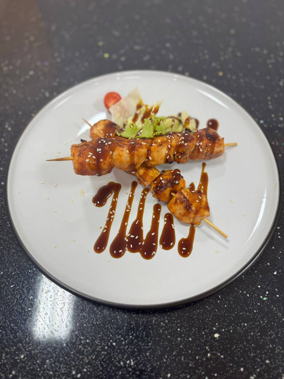 Шашлычки с куриным филе