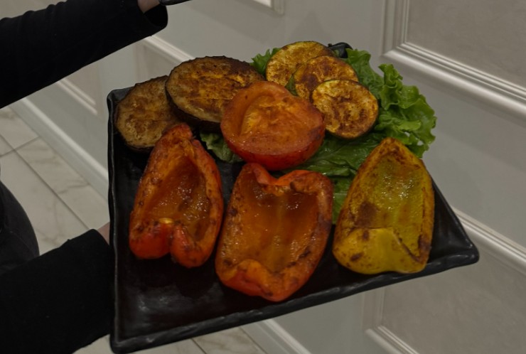 Овощной шашлык