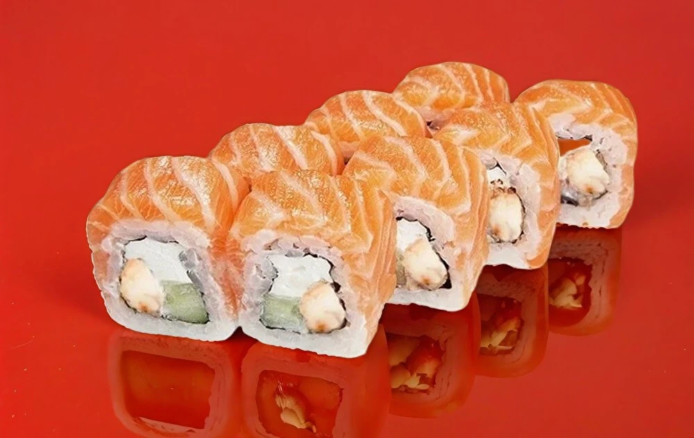 Ролл Филадельфия с креветками