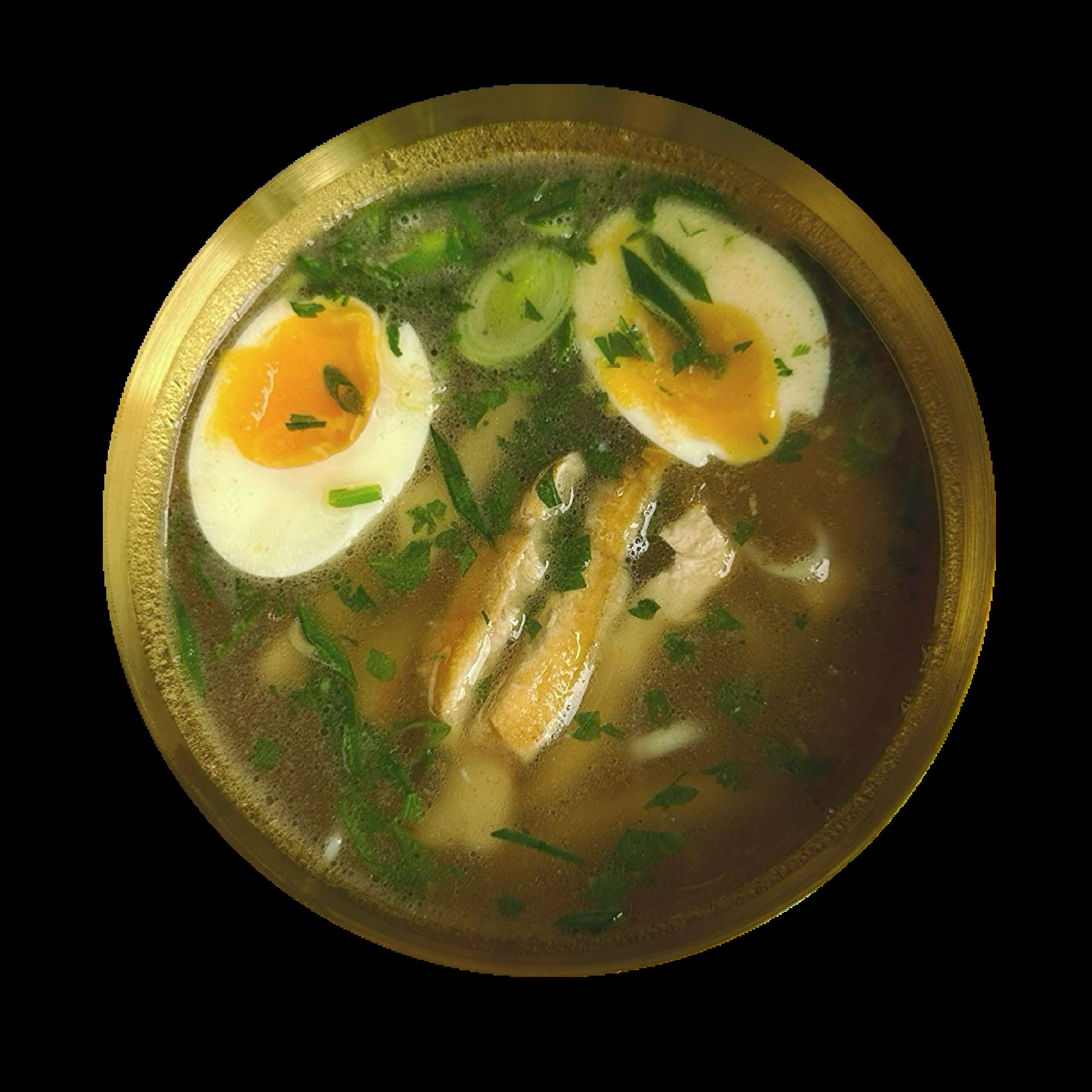 Рамен с курицей
