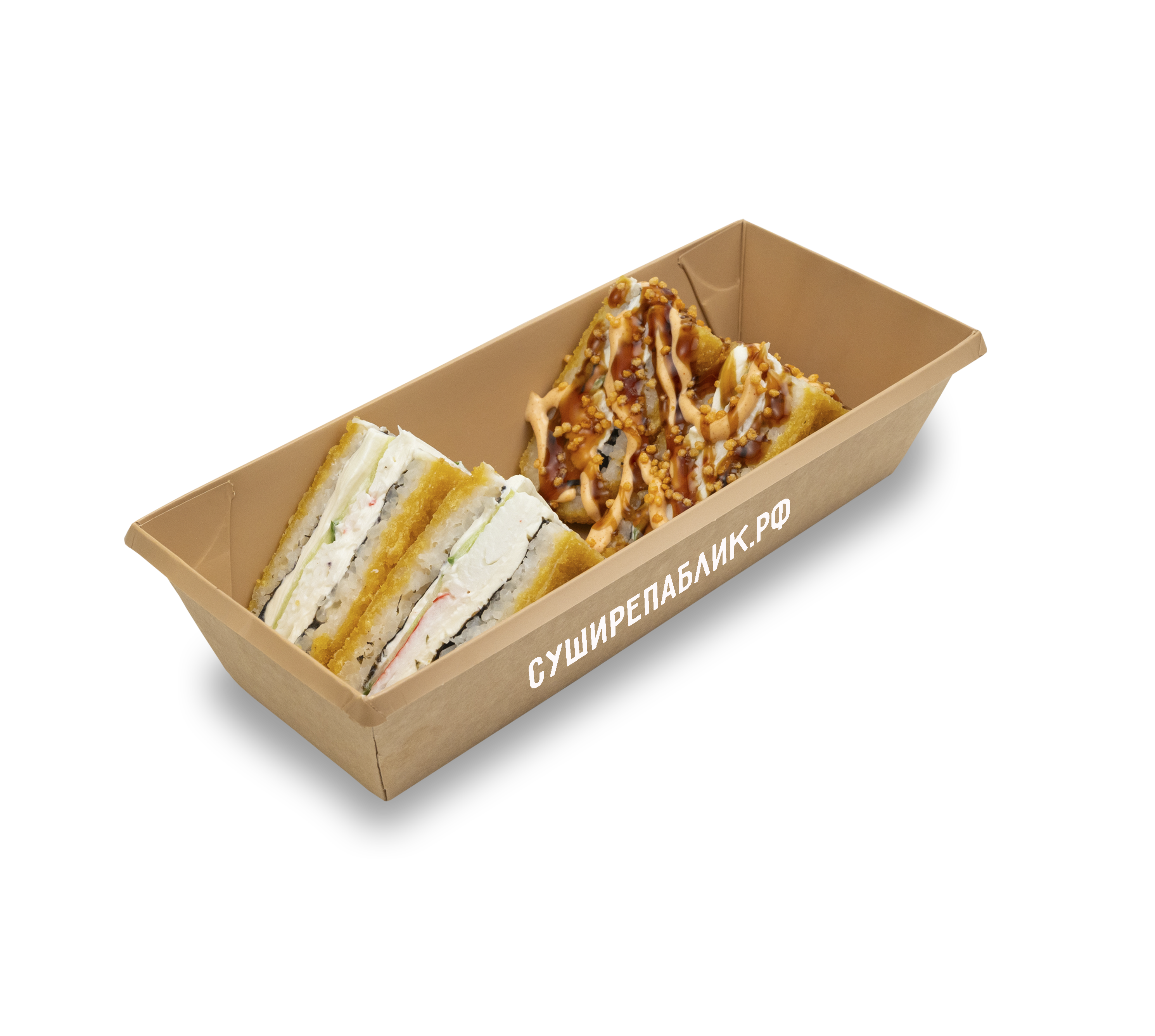 Сэндвич ролл с крабом