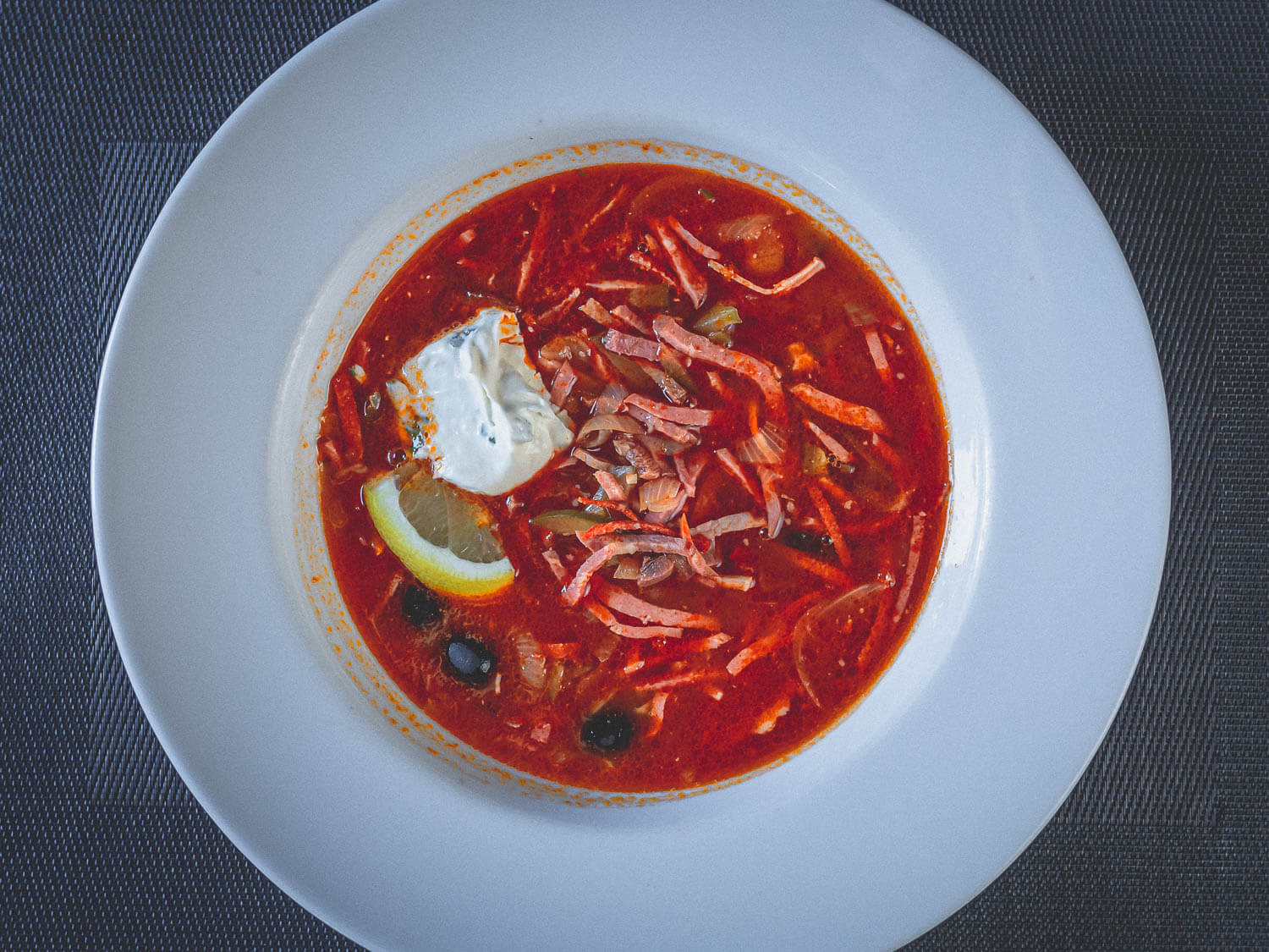 Солянка сборная мясная