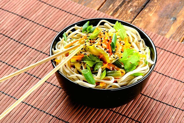 WOK с овощами