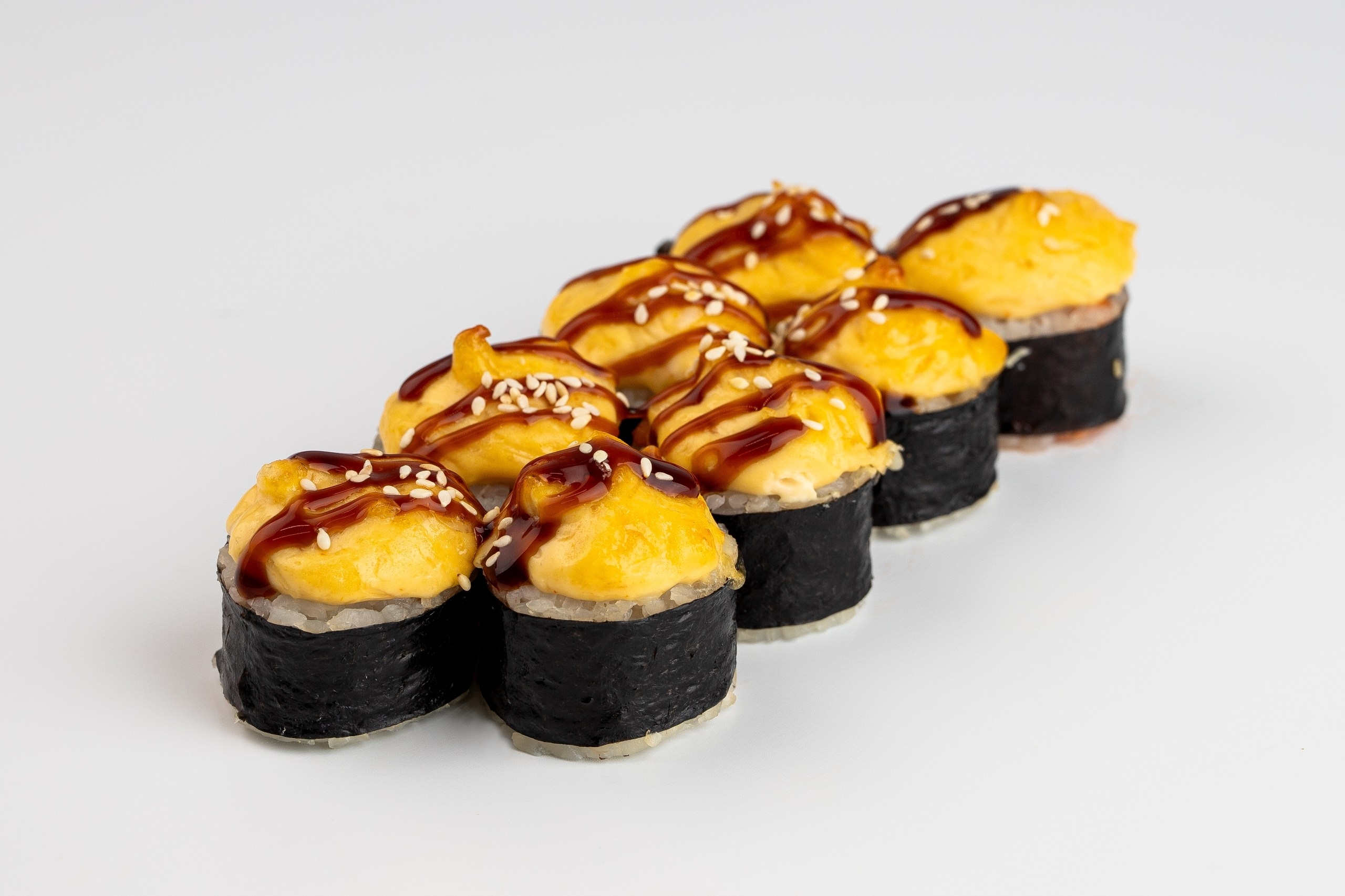 Запеченный лосось-ролл