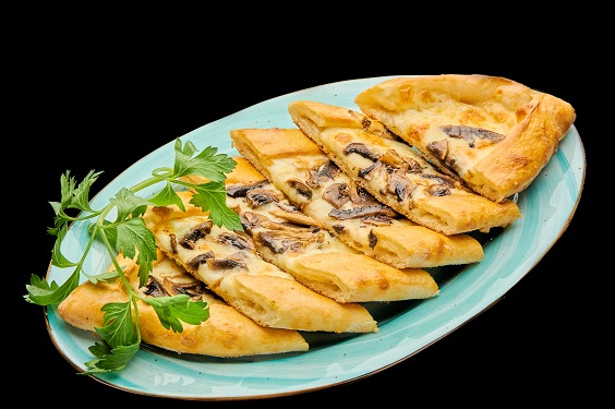 ПИДЕ С СЫРОМ И ГРИБАМИ 330ГР