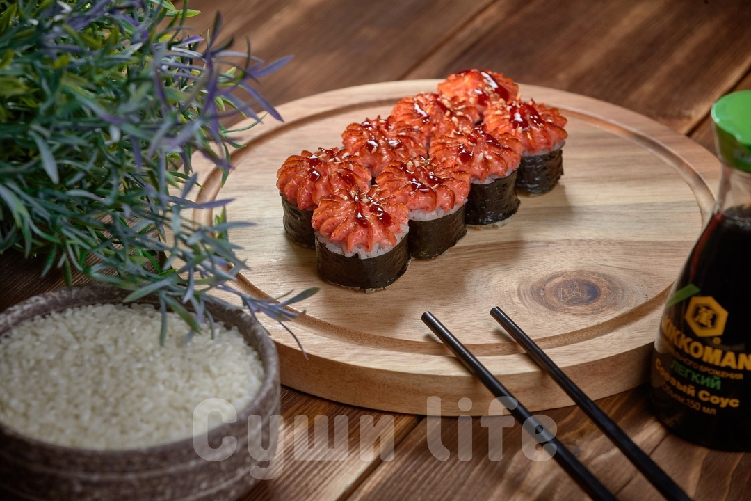 Запеченный с курицей