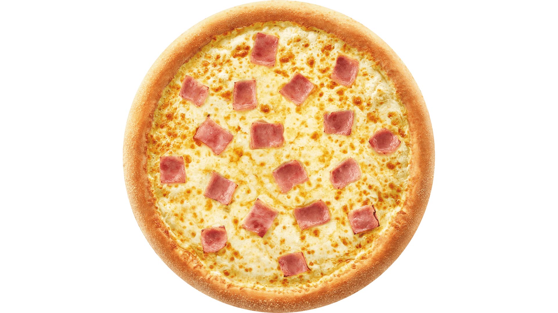 Пицца Сырная с ветчиной 28 см