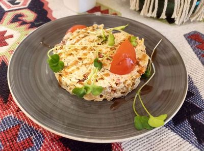 Салат Ацецили из цыпленка