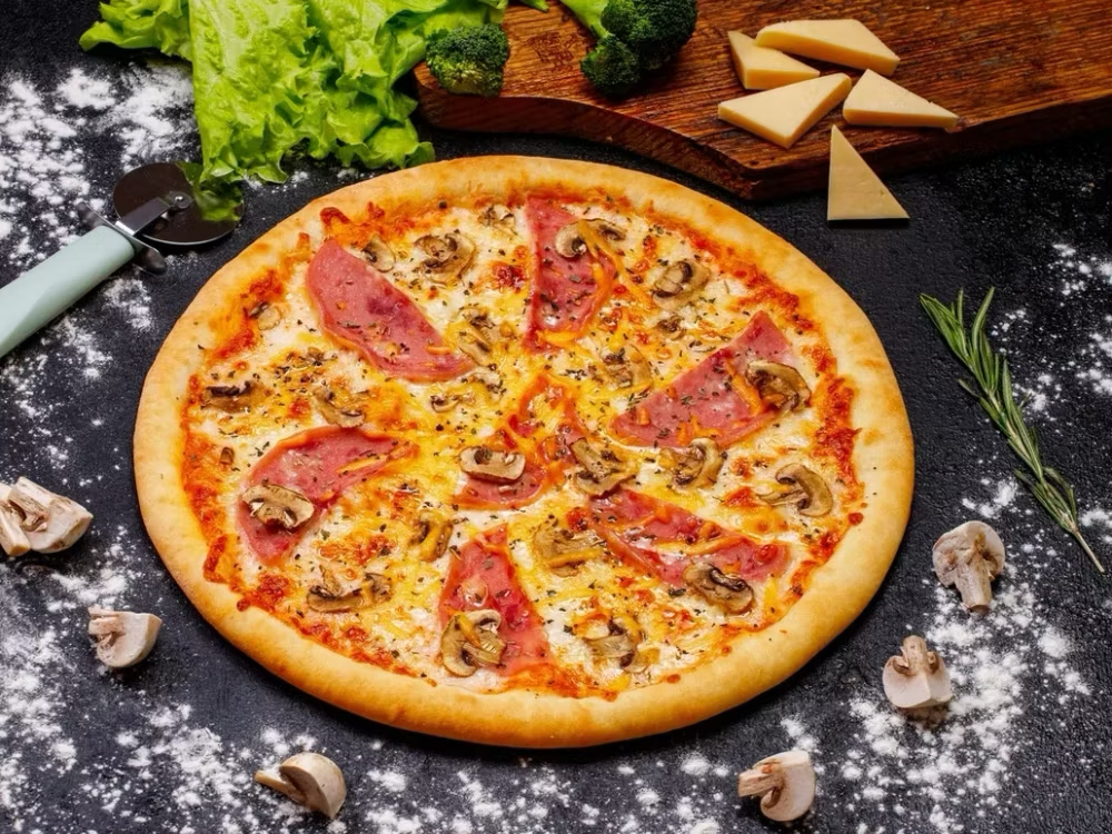 Пицца Ветчина и грибы
