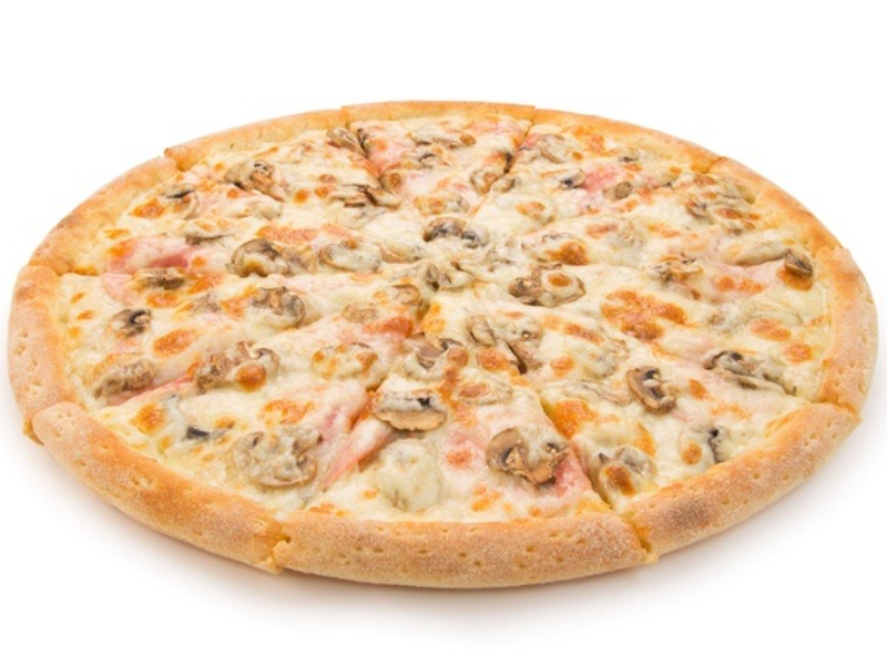 Пицца c ветчиной и грибами 33см