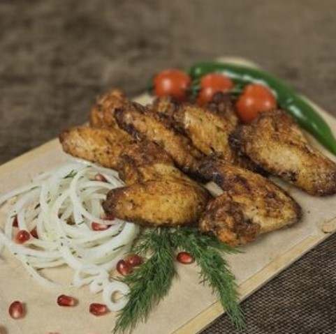 Шашлык из куриных крыльев
