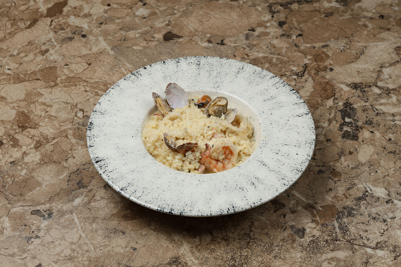 Ризотто с морепродуктами