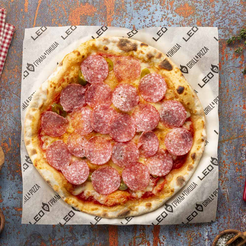 Острая пицца с салями (слим)