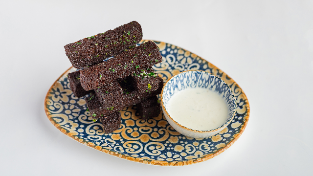 Гренки чесночные