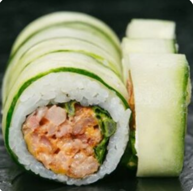 Ролл Шаурма с тунцом спайси