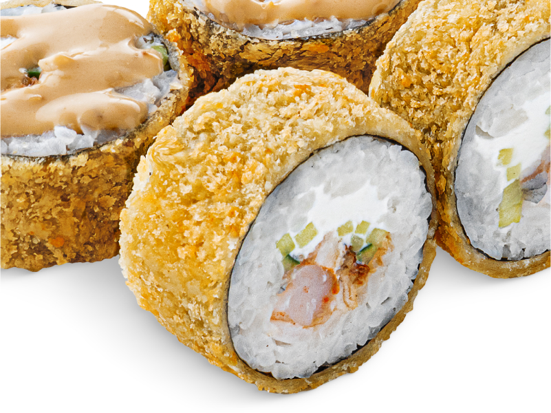 Темпура-ролл с угрём