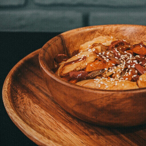 Wok с курицей (соба)