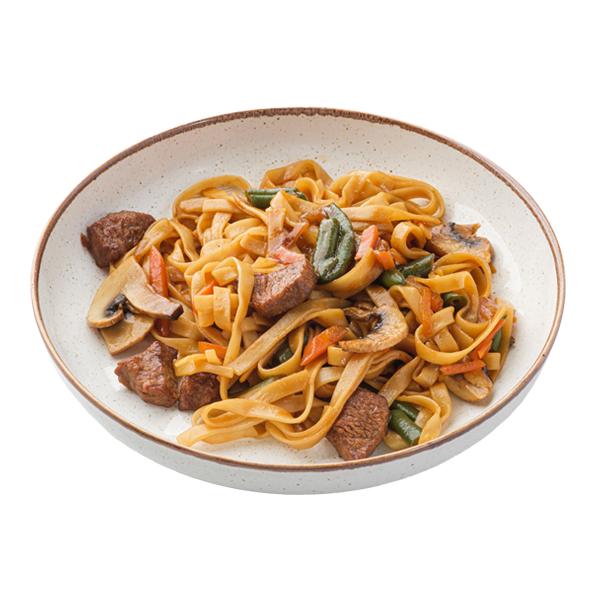 Лапша с говядиной (не острая)