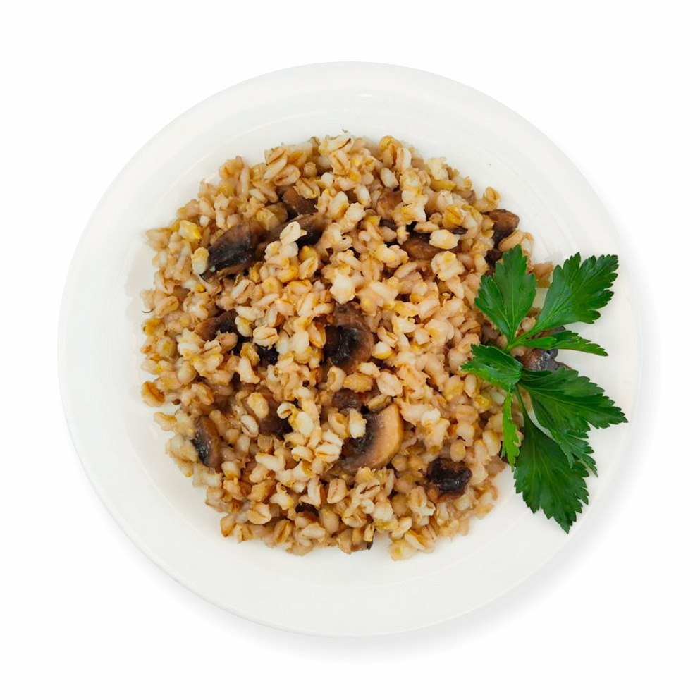 Перловка с грибами