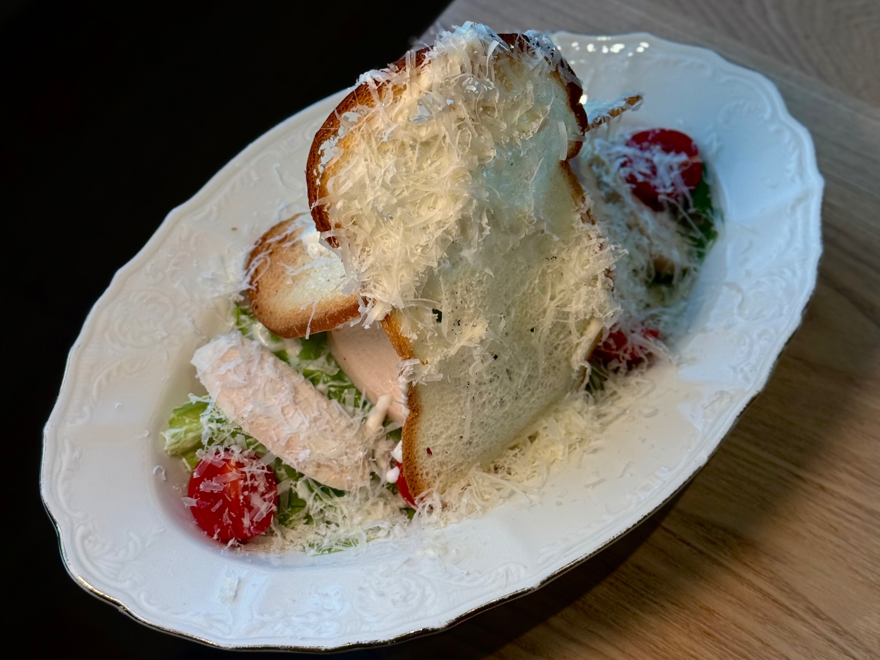 Цезарь с цыплёнком