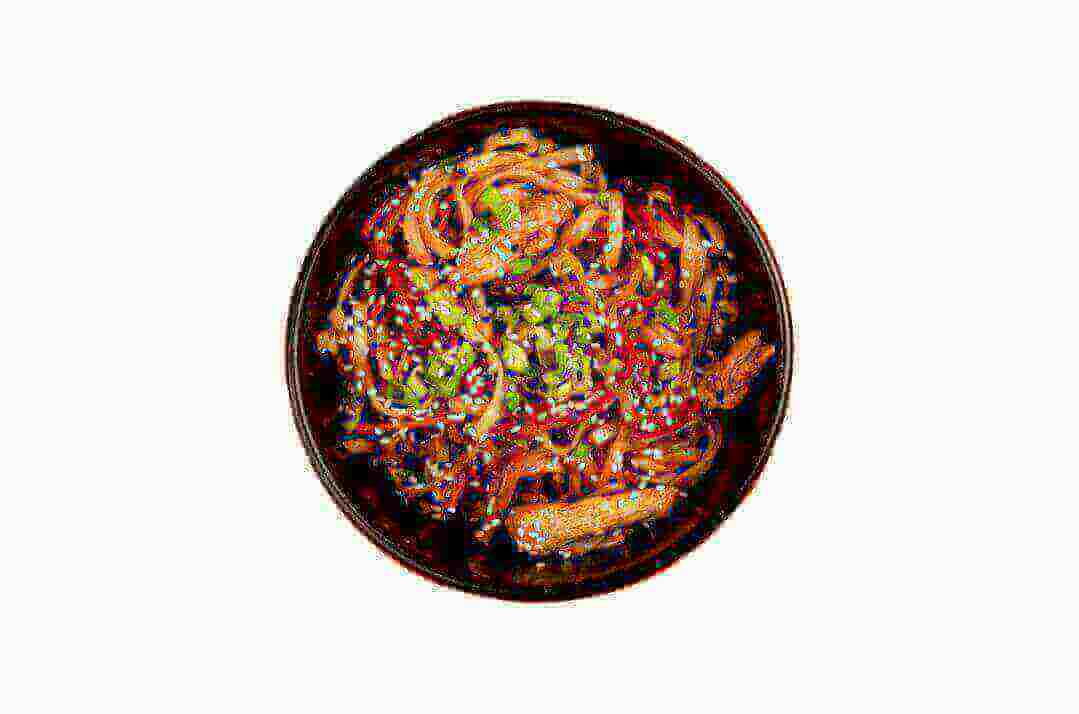 Wok с курицей удон
