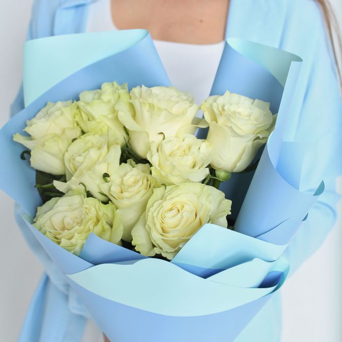 Монобукет из 9 роз