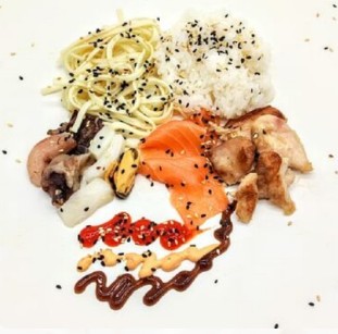 Рис со свининой