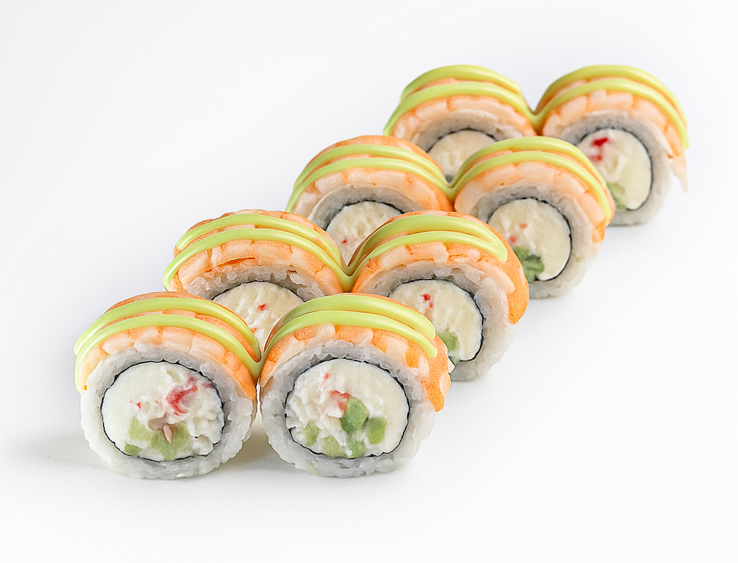 Фила с креветкой и крабом