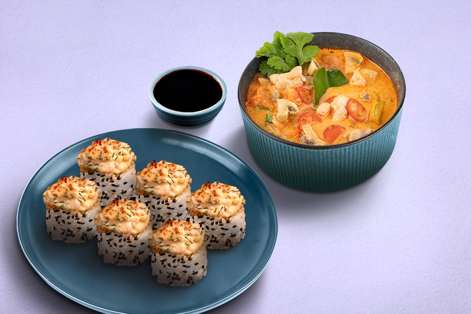 Ланч с том ям