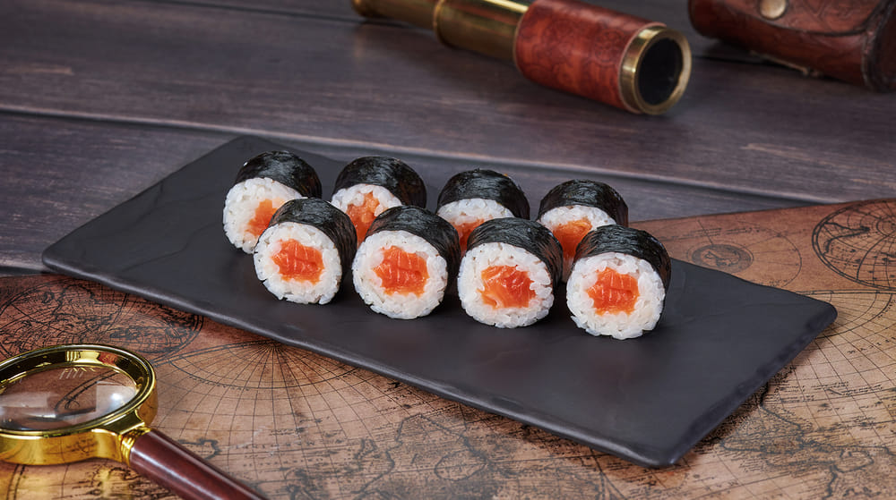 Ролл Мальта с лососем (мини)