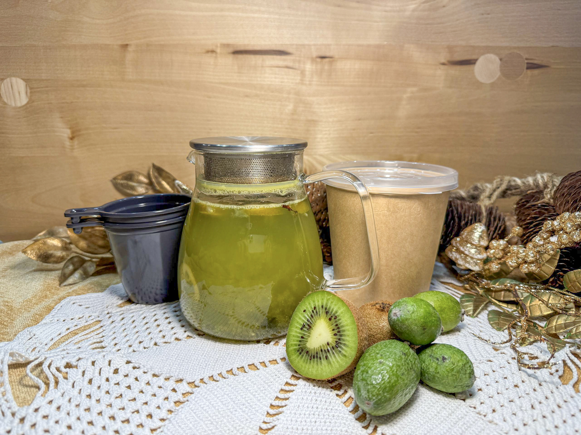 Авторский чай киви-фейхоа, 400 мл